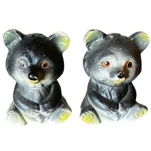 Vintage‎ Teddy Bear Salt & Pepper Shakers